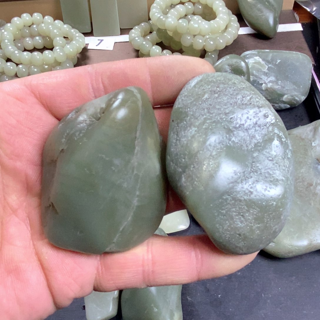 颈饰未镶嵌和田玉我**强034