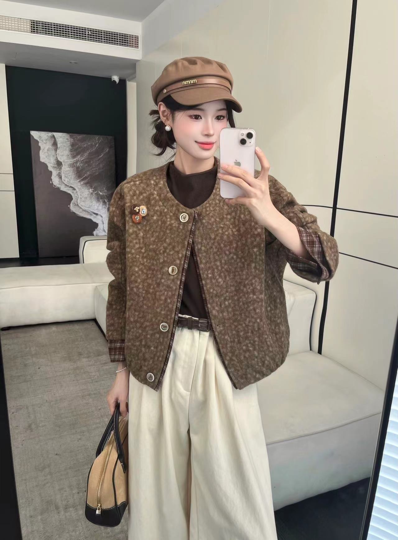 Bufan.原创设计【K87】不凡服饰都市轻奢高级时尚外套