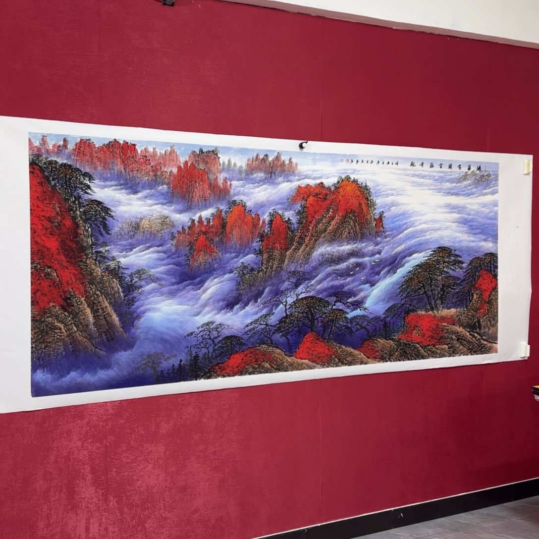 国画国画李文军老师精品