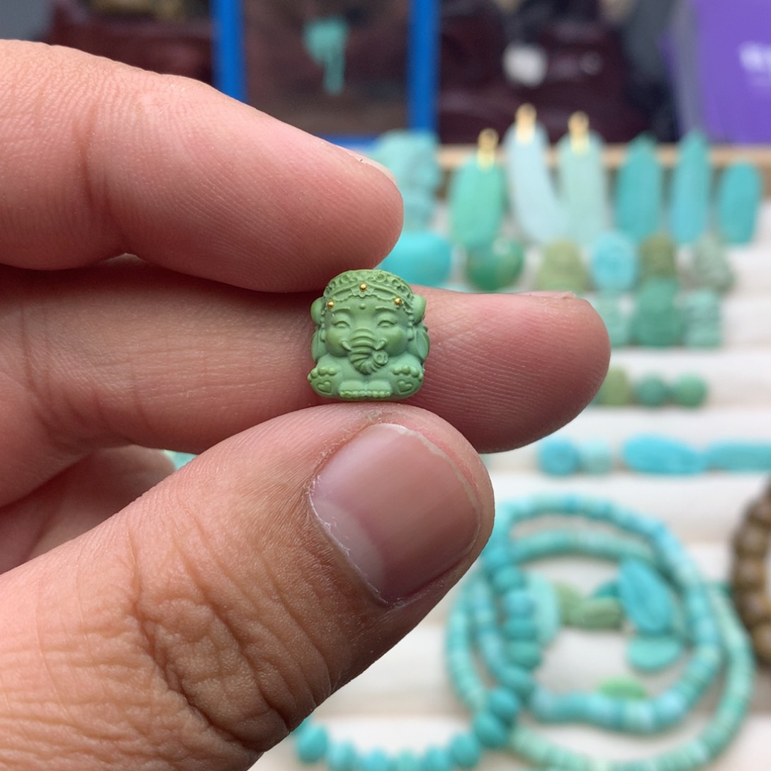 【闪购商品】绿松石珠宝奇石未镶嵌