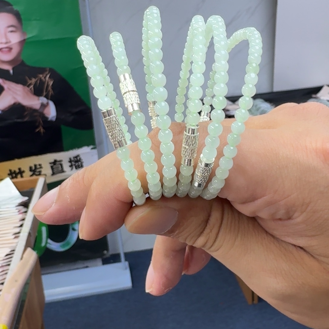 未镶嵌手链翡翠纯天然缅甸翡翠A货多样性发一
