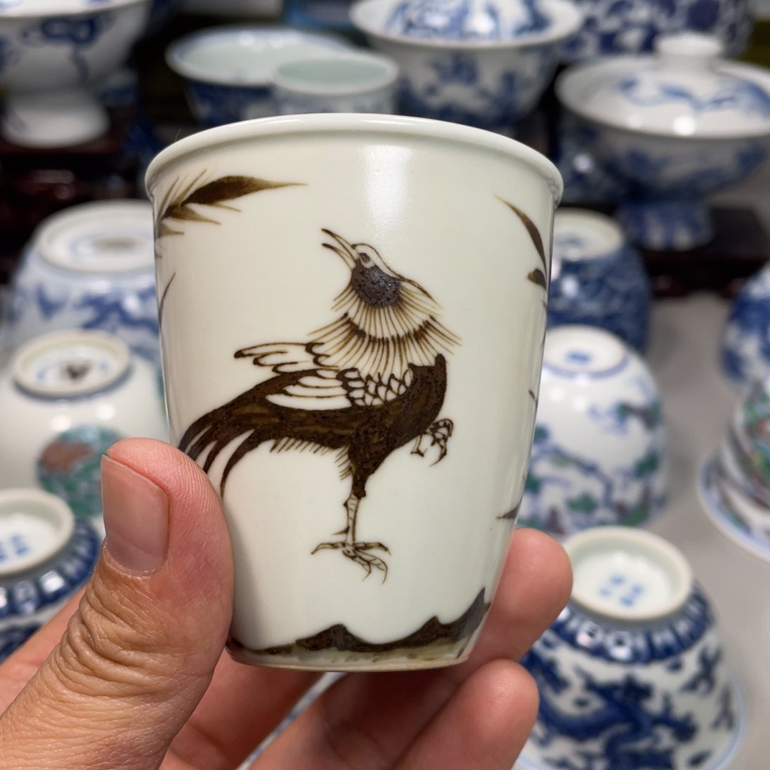 杯子景德镇陶瓷现代手工陶瓷茶具