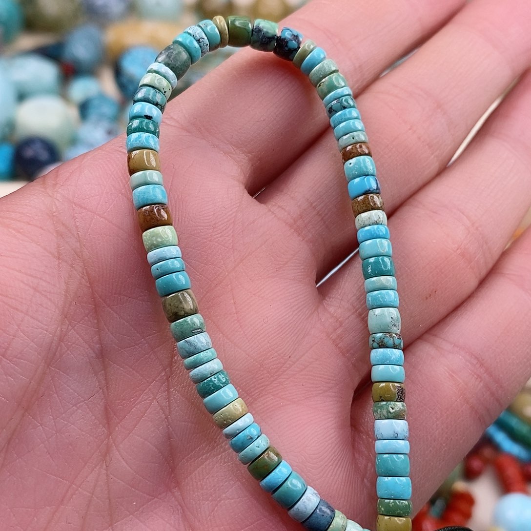 绿松石珠宝奇石未镶嵌