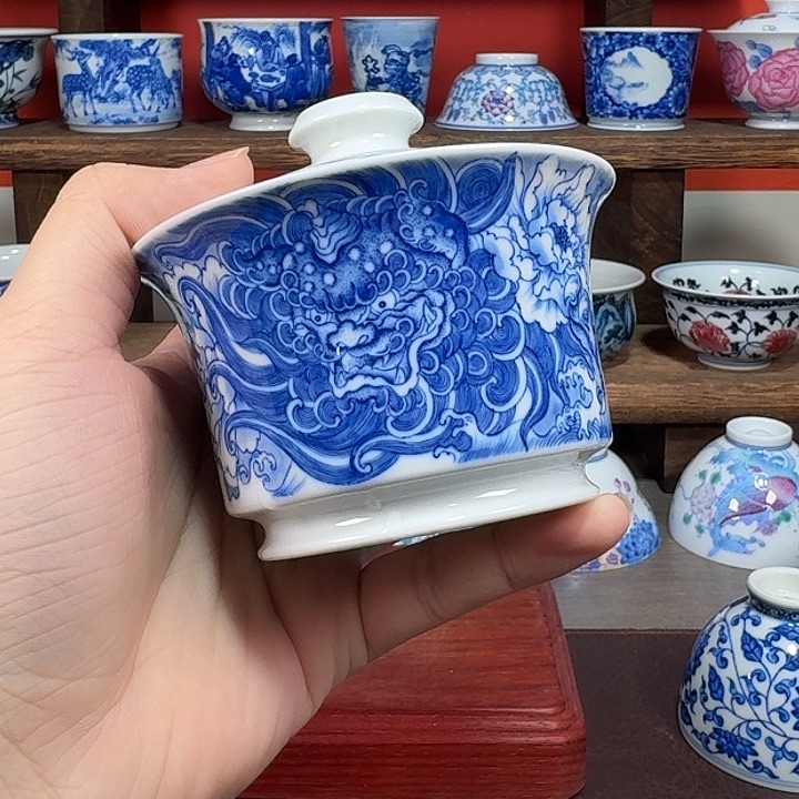 杯老****）现代景德镇陶瓷杯