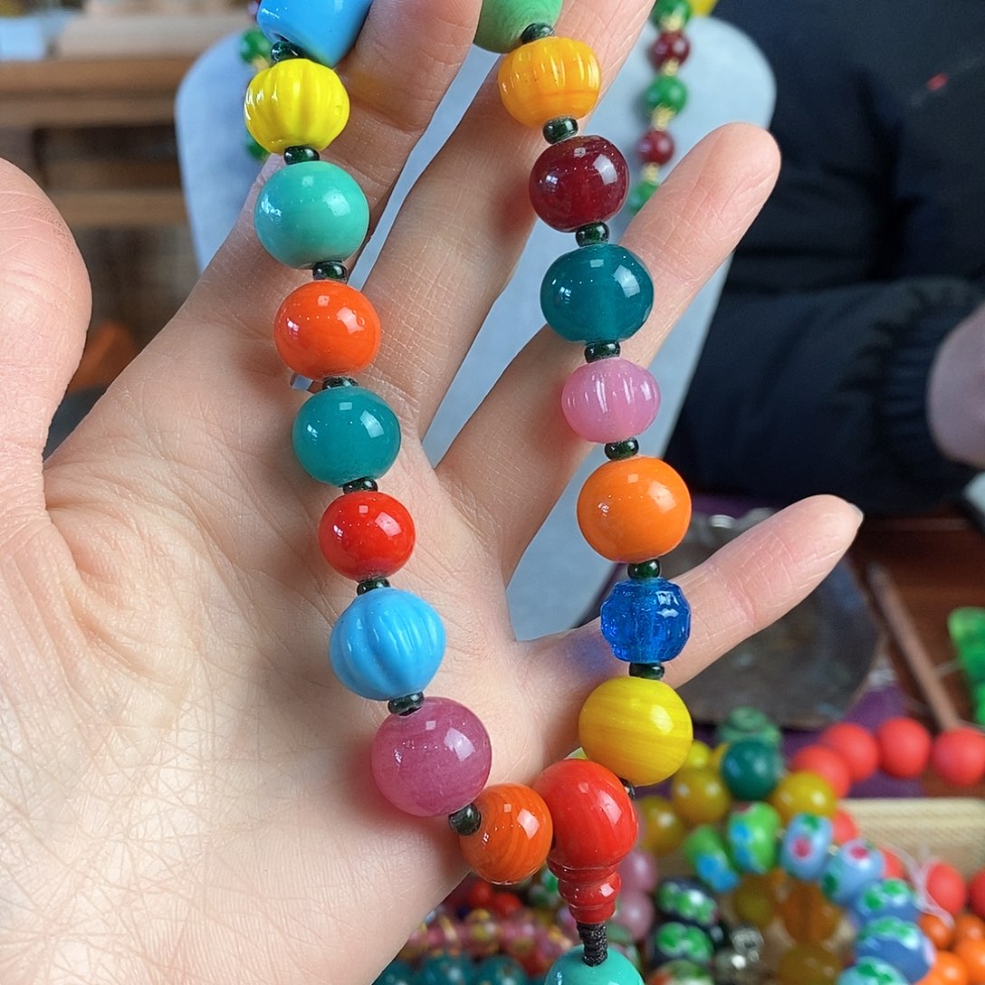 琉璃颈饰59697980809000000