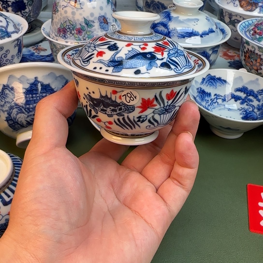 彦祖纯手工手绘茶具182