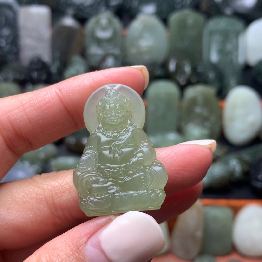 和田玉颈饰未镶嵌挂件78