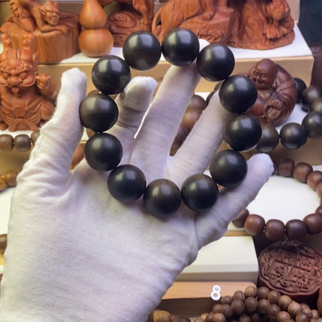 奇***迹檀香木手串/手链老山檀香2.0阴沉奶香