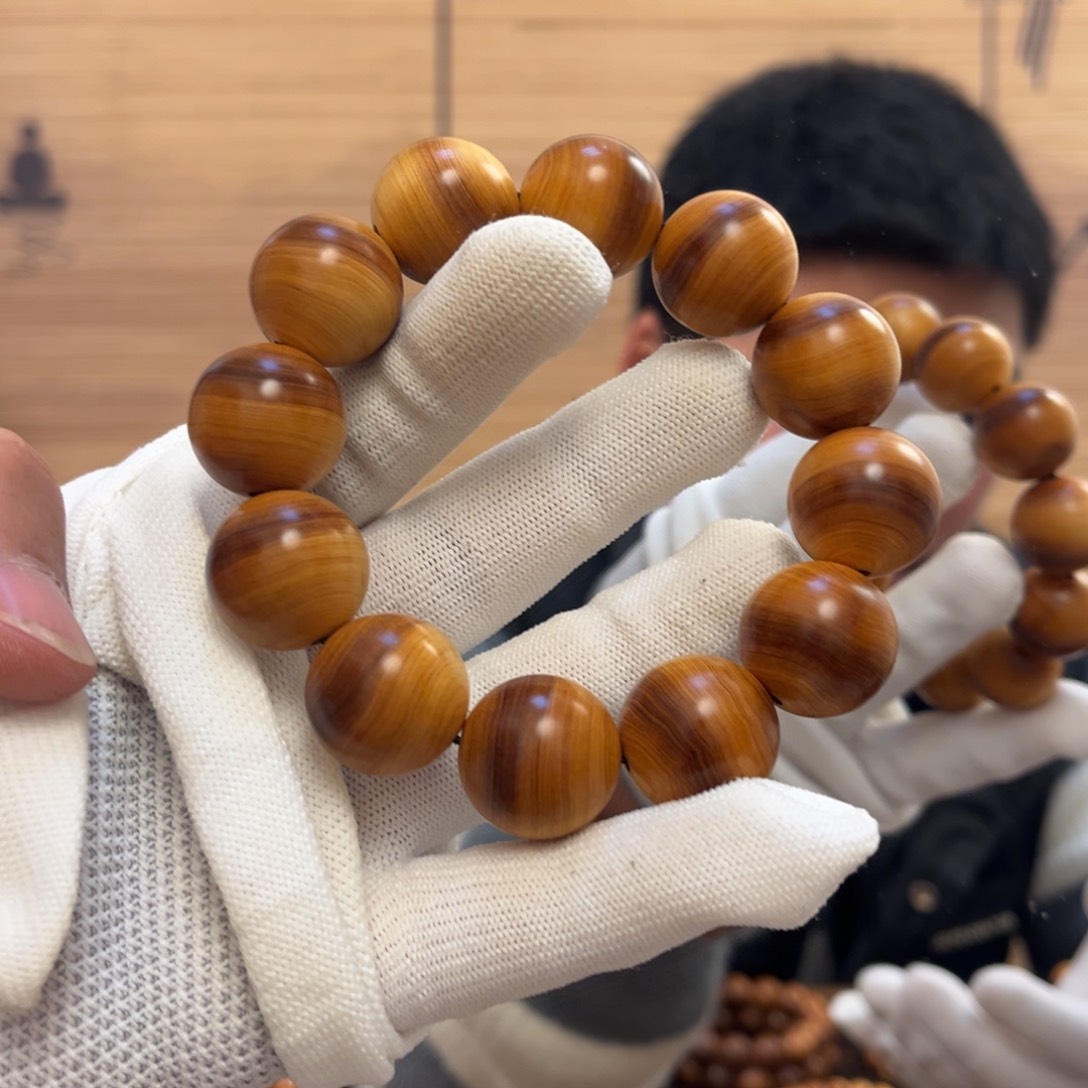 柏木（崖柏）手串/手链20一道杠清香药香泥膏香料