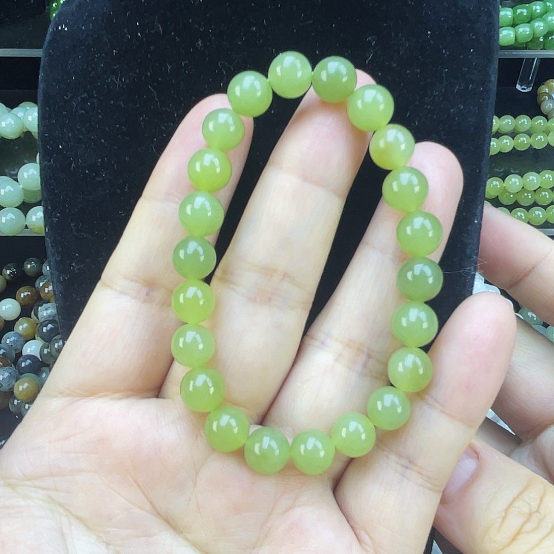 和田玉未镶嵌手链19