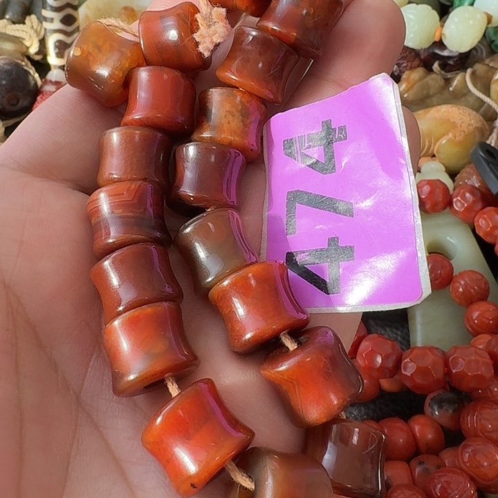 玛瑙/玉髓未镶嵌颈饰