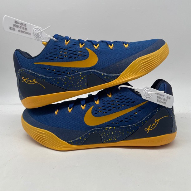 42码/耐克 科比9 蓝/篮球鞋/全新原盒/653972-474