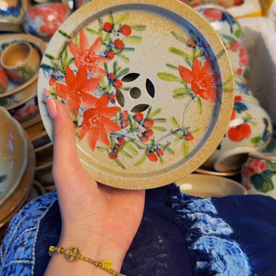 瓷片景德镇陶瓷手工手绘