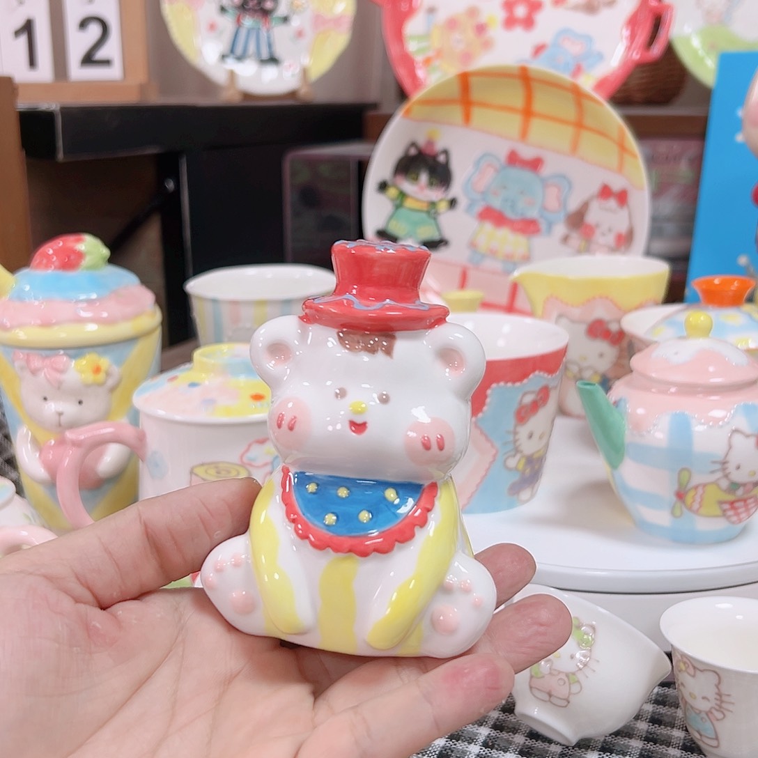 可爱陶瓷高温手作