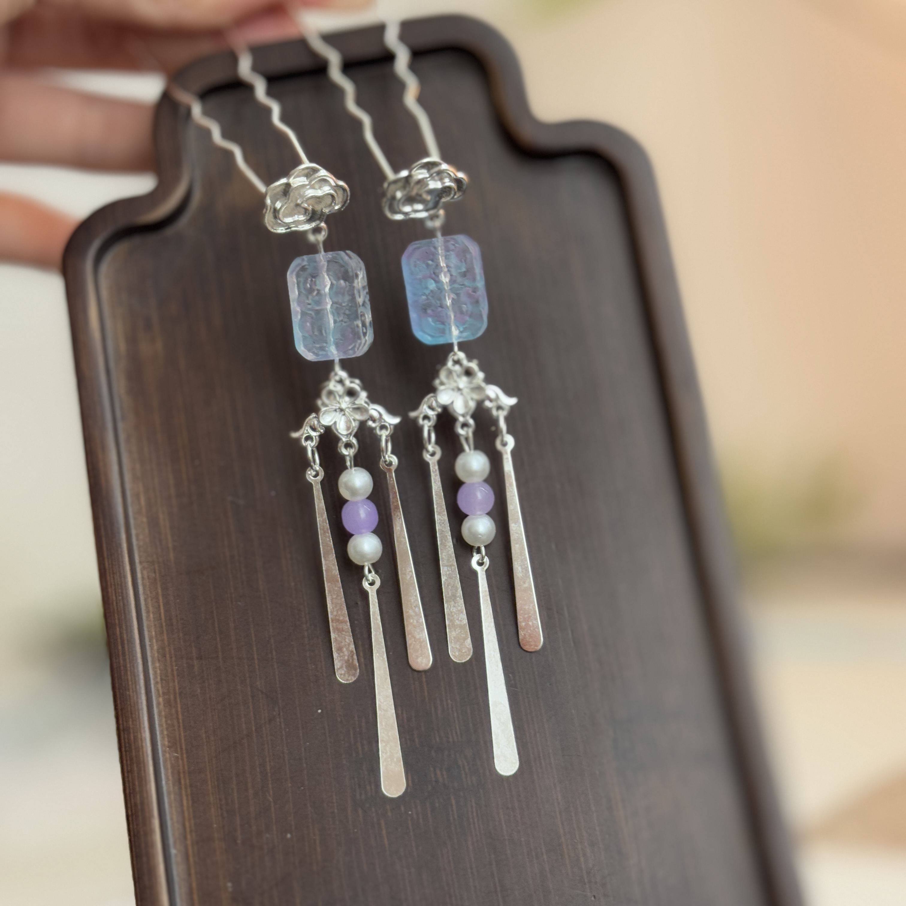 银紫【千山铃】古风汉服配饰