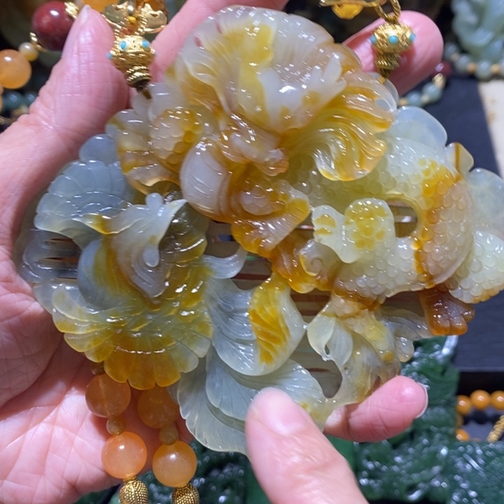 岫玉岫玉吊坠未镶嵌