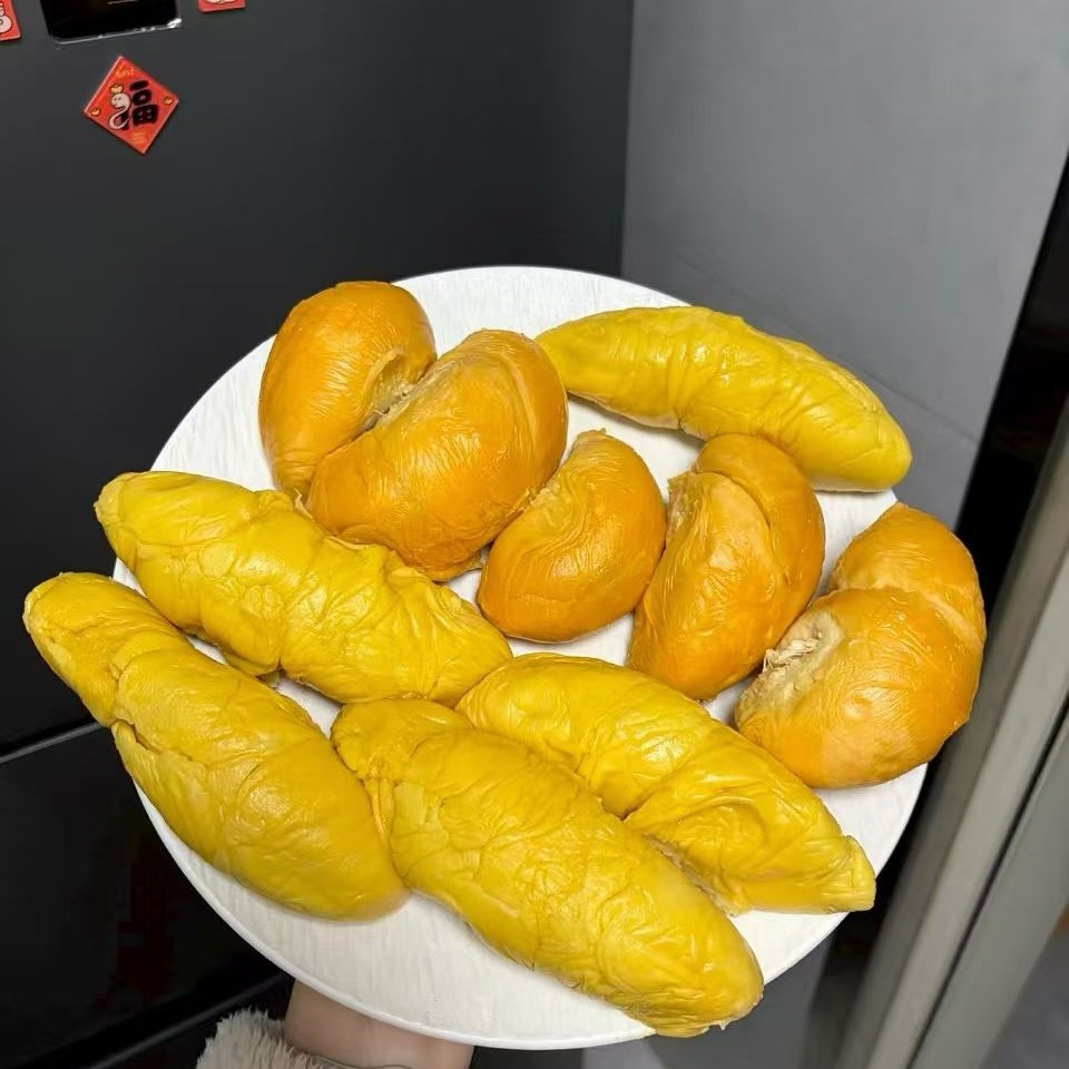 果切【1斤以上的纯肉】猫山王榴莲D197液氮冷冻树熟榴莲