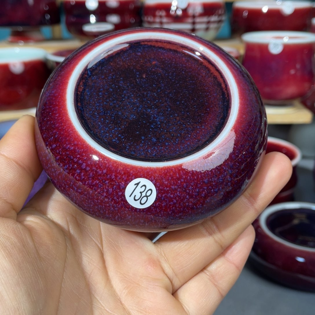 瓷片纯手工制作……微微瑕