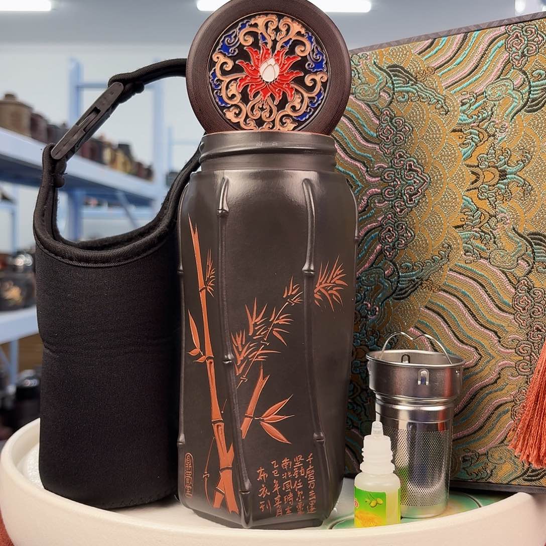 宜兴原矿紫砂杯子