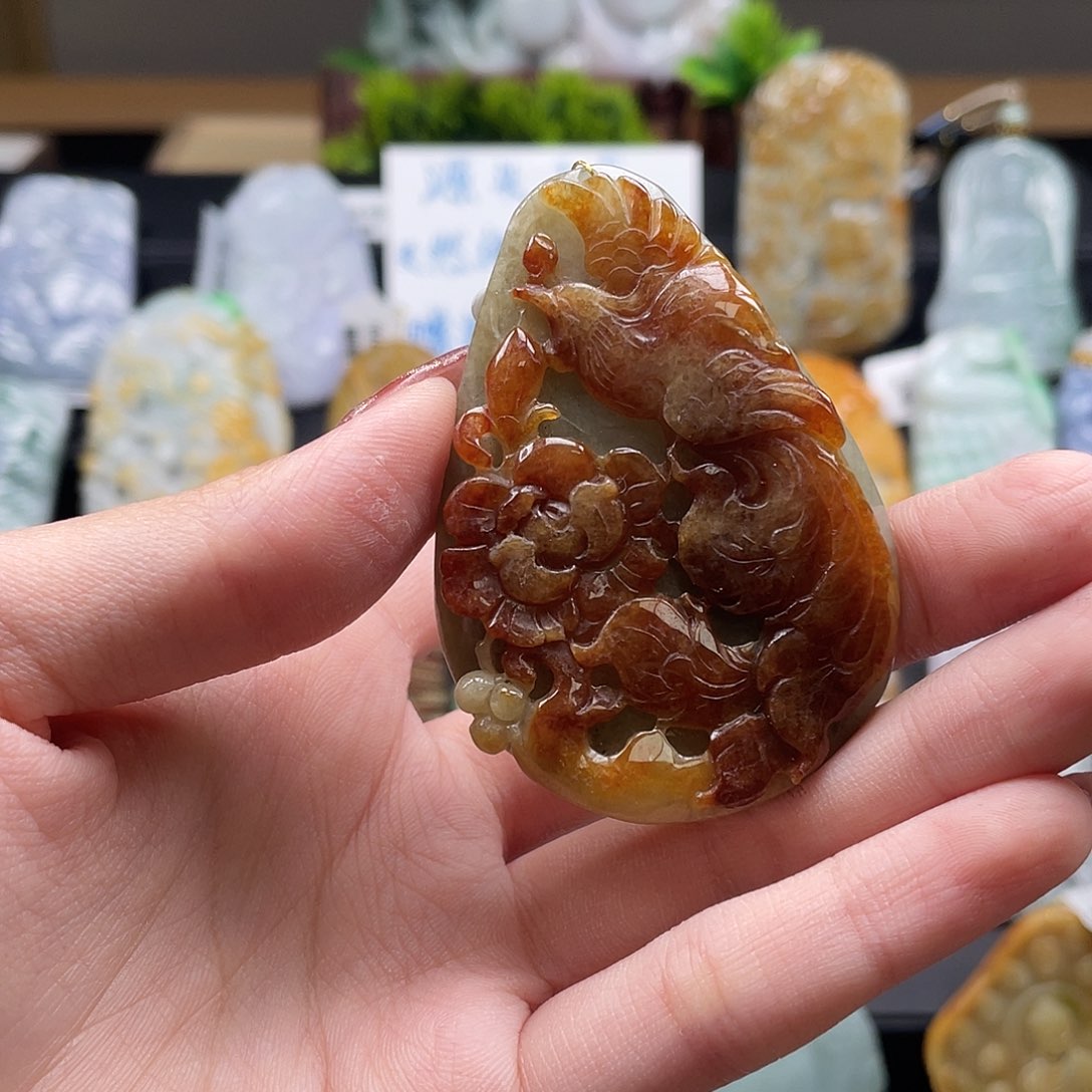 翡翠吊坠(不含链)未镶嵌