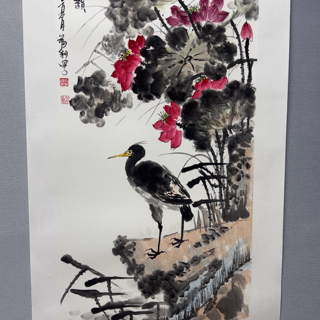 国画亲笔手绘原创