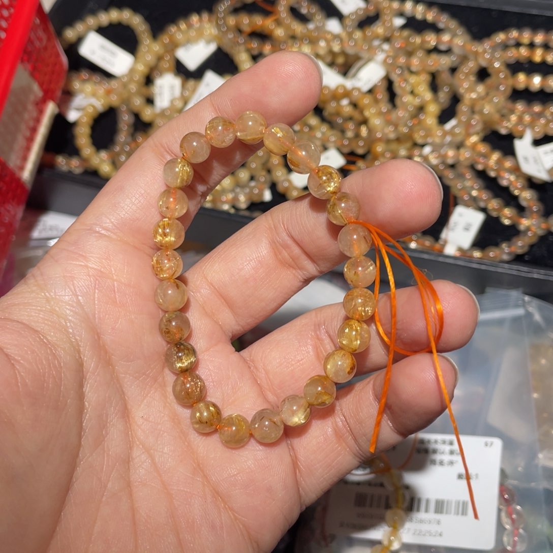 水晶手链未镶嵌平**乐手链