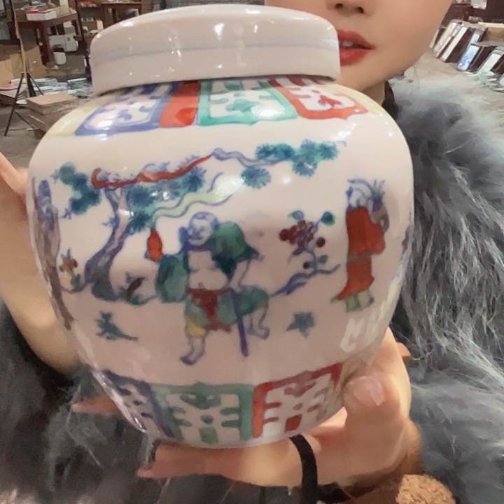 陶其他景德镇高温瓷罐以