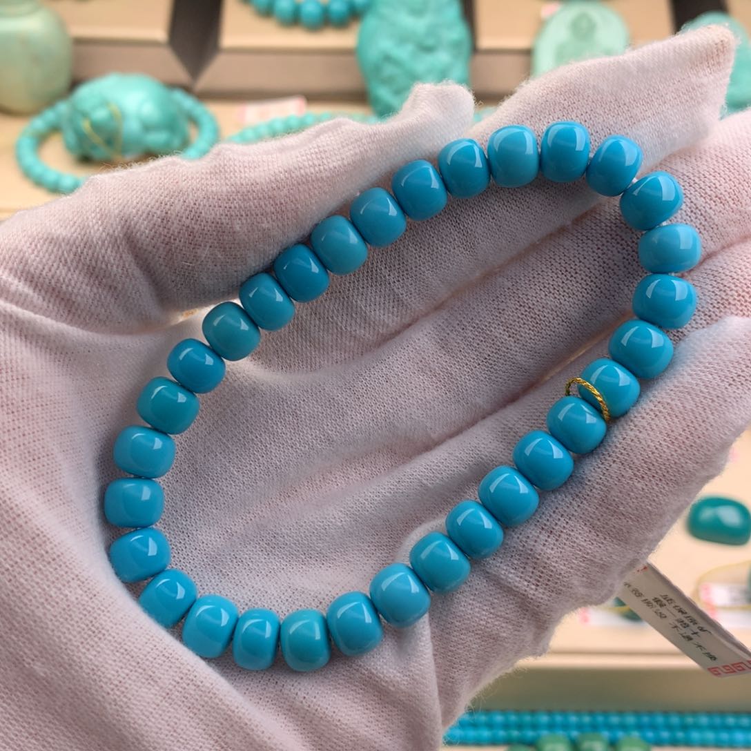 绿松石珠宝奇石未镶嵌善**念