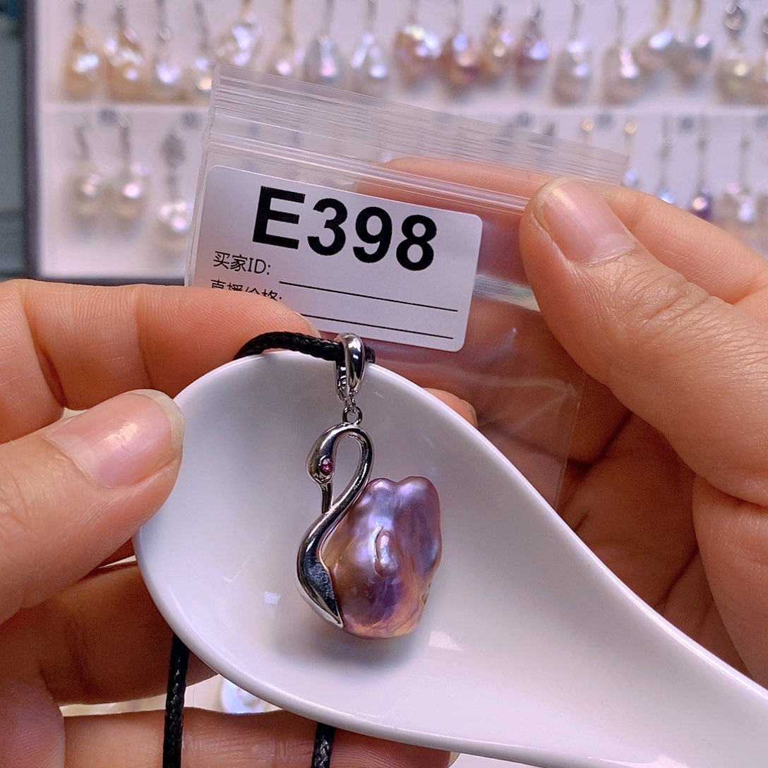 淡水珍珠颈饰银S925镶嵌