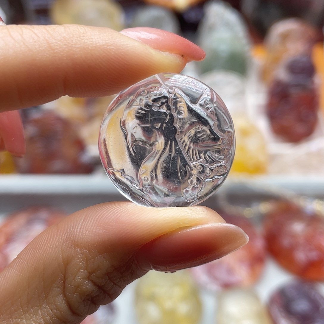 颈饰未镶嵌水晶天然