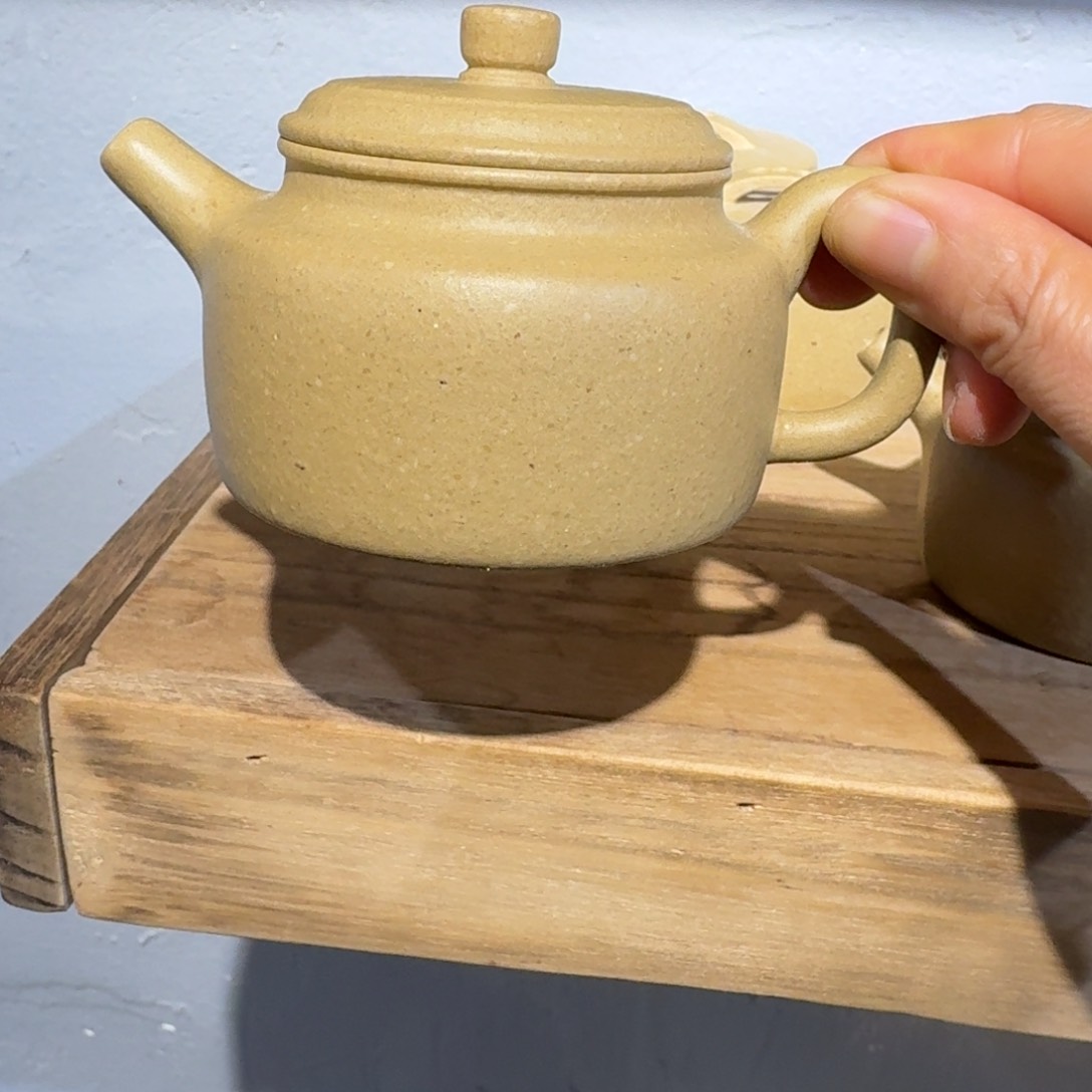 本山绿泥茶壶梨皮150毫升左右