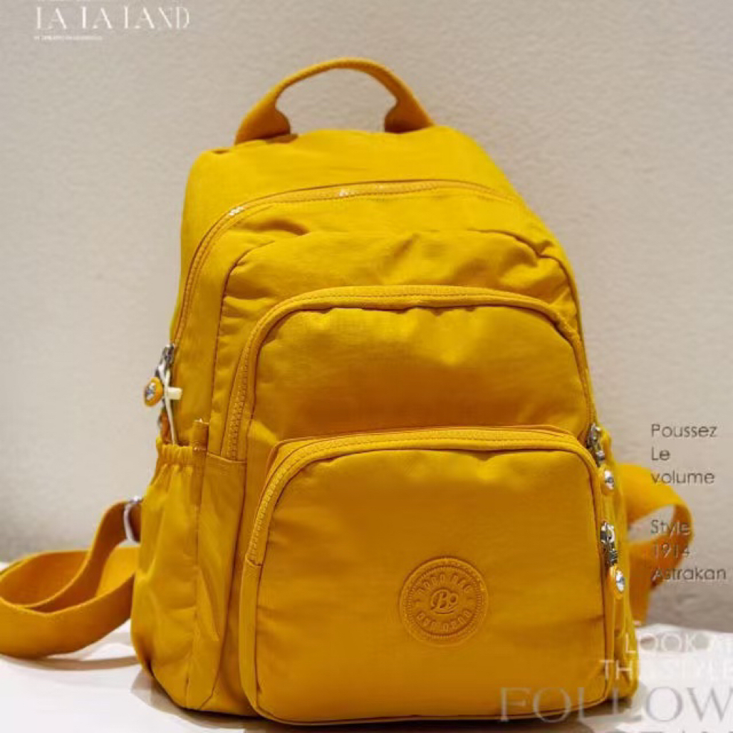 博卜出口升级3代水洗牛津布中号时尚休闲双肩背包百搭双肩包潮流