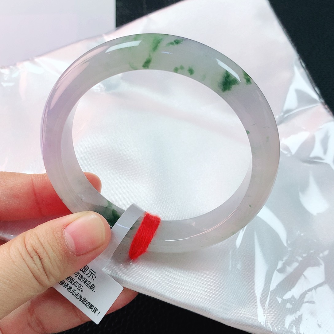 未镶嵌手镯翡翠59圈