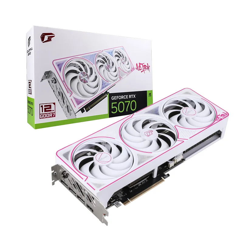 七彩虹 RTX 5070 Ultra OC 12GB GDDR7 电竞光追游戏电脑显卡 