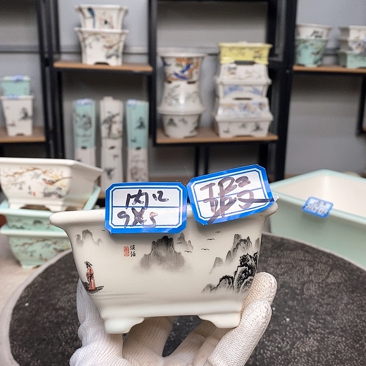 紫砂的花盆很漂亮22