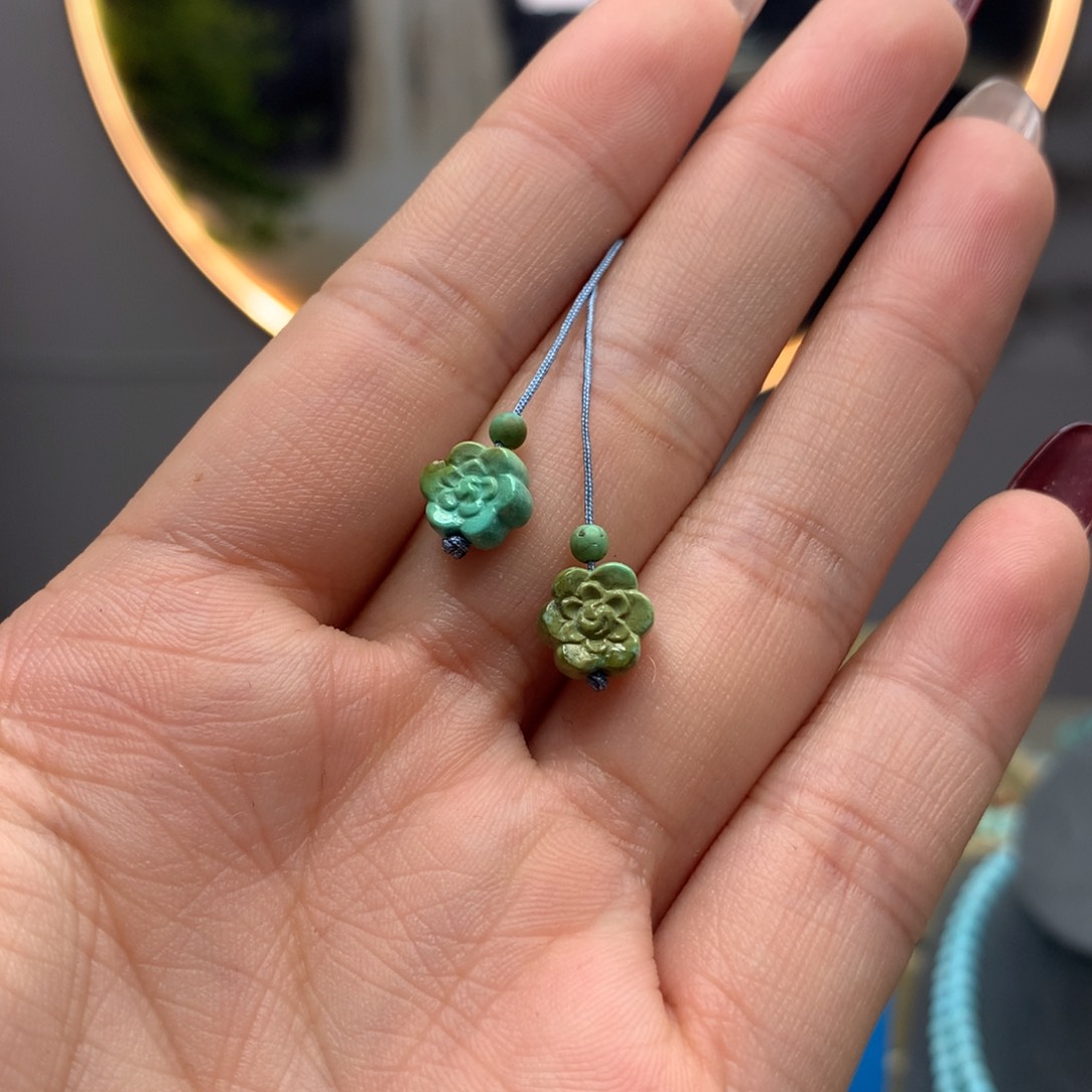 绿松石挂件未镶嵌