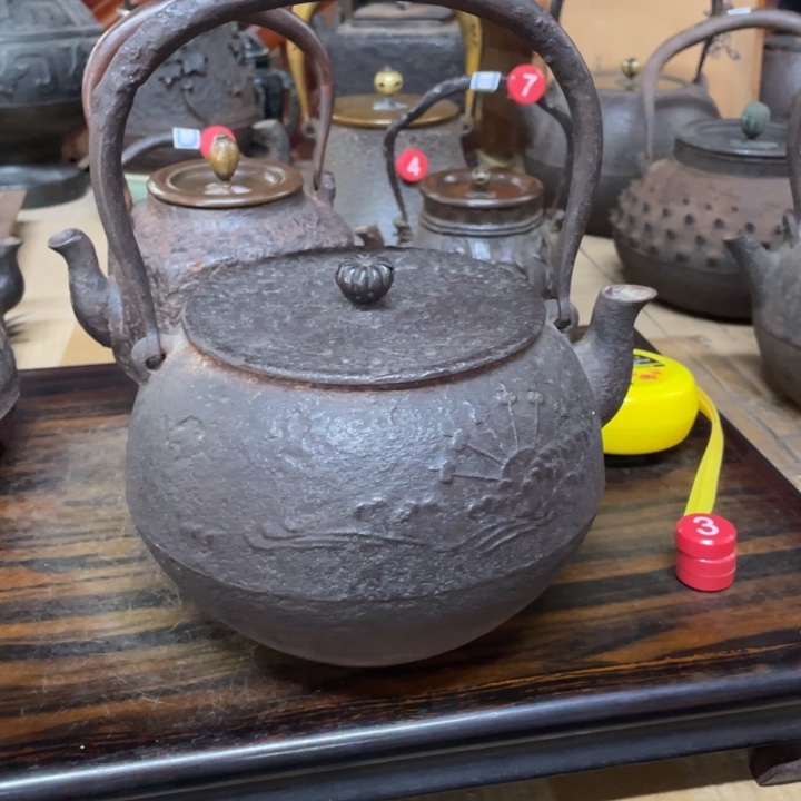 紫***h小泉仁左卫门釜壶