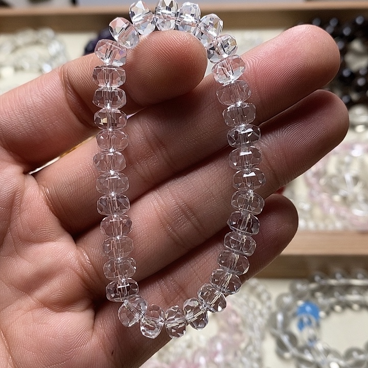 非金属卡8mm刻面算盘 