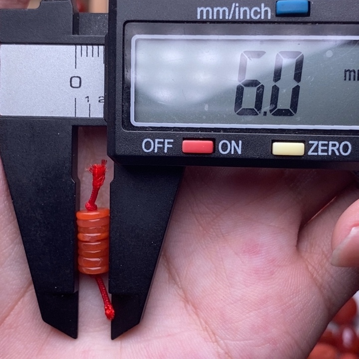 南红玛瑙配饰未镶嵌小微瑕不影响