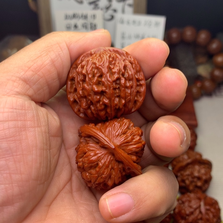 文玩核桃把件野*汉高楼