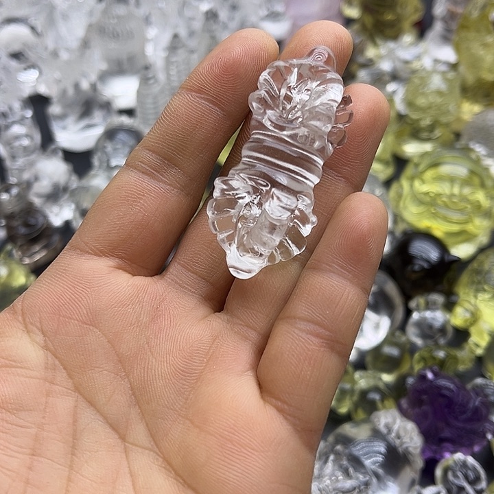 水晶摆件未镶嵌吊坠