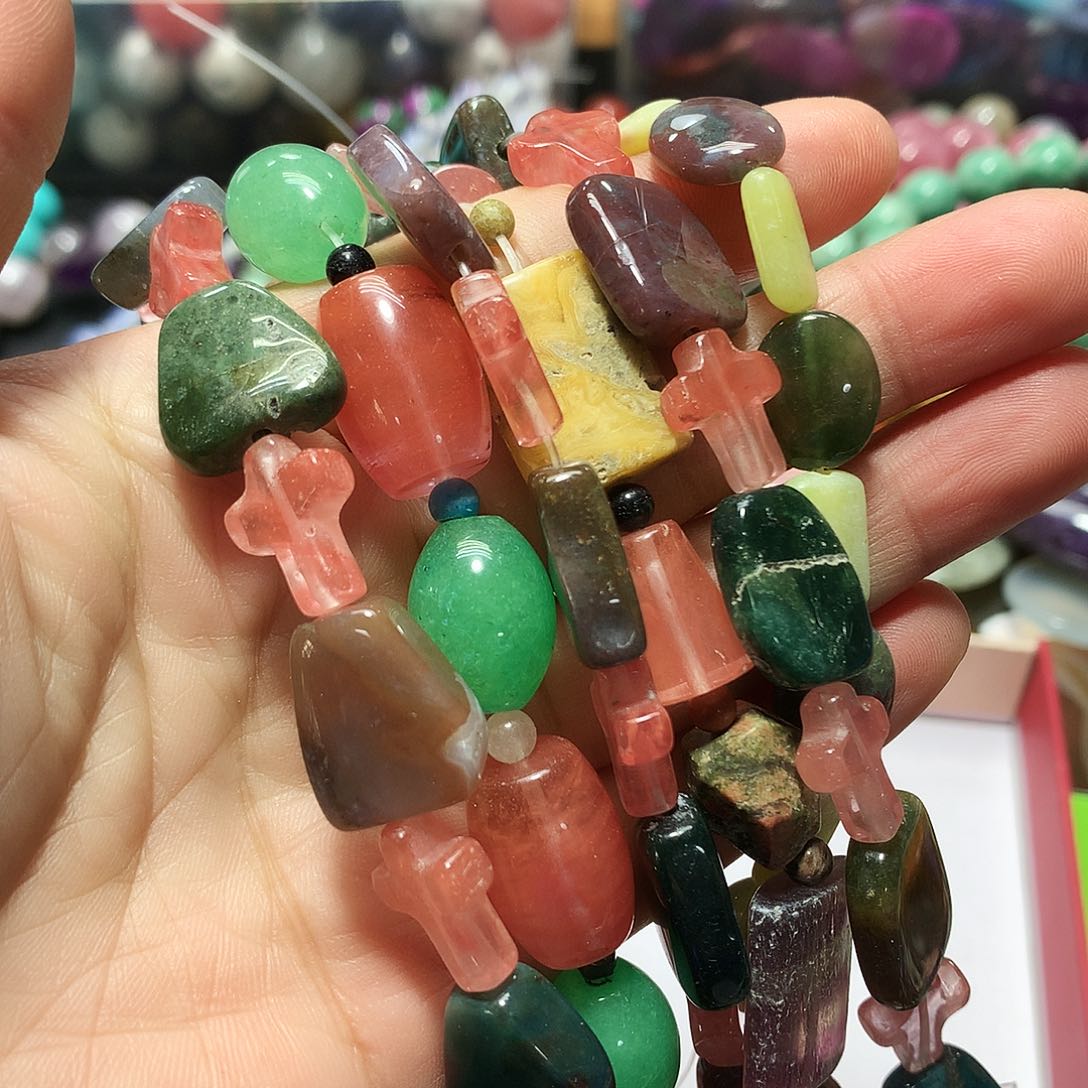 未镶嵌手串玛瑙/玉髓六条