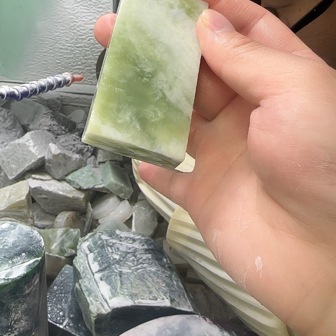 长石玉未镶嵌原石