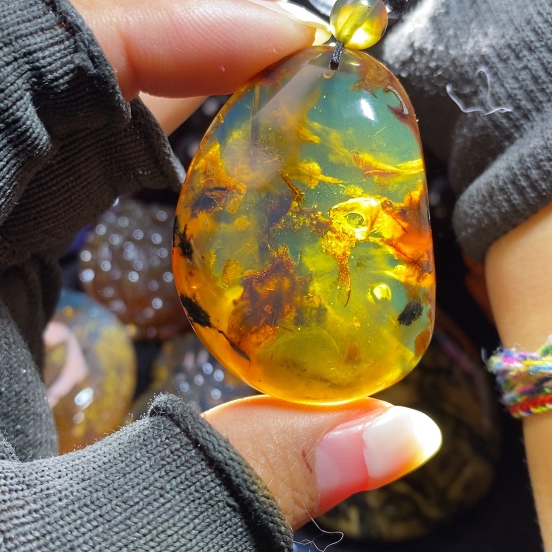 琥珀未镶嵌裸石珀