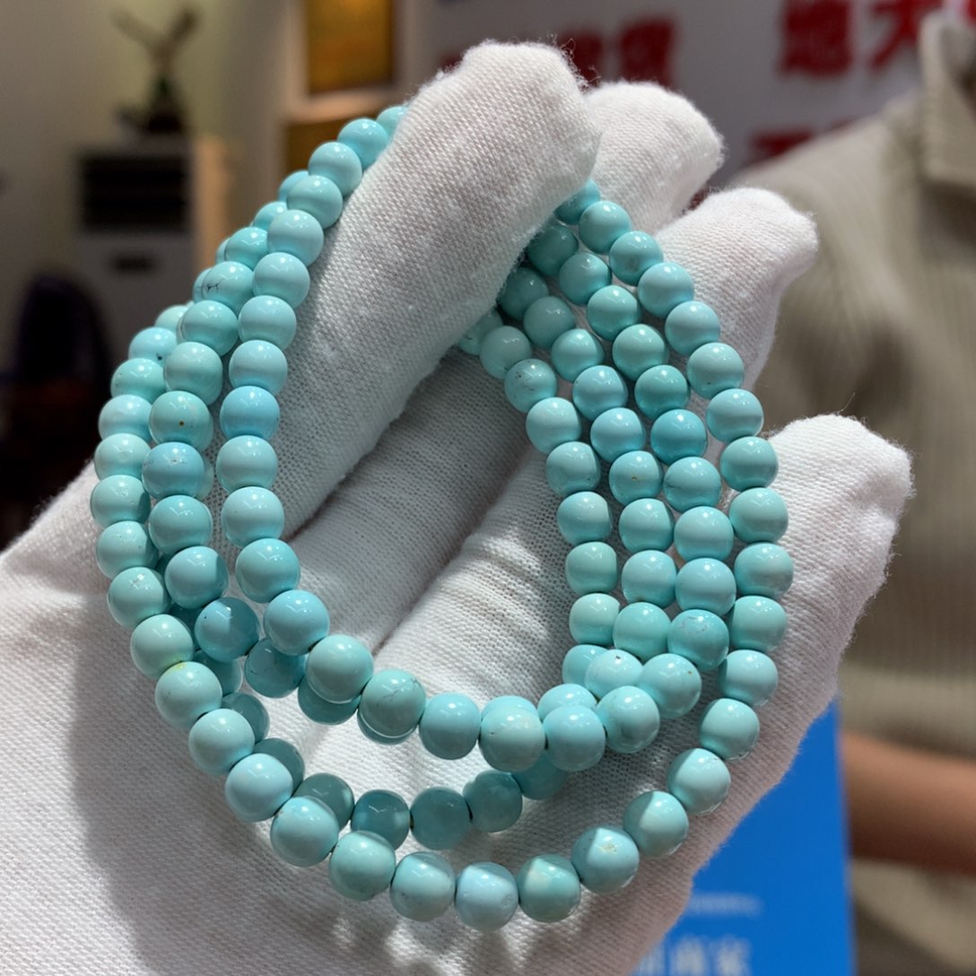 绿松石长链未镶嵌