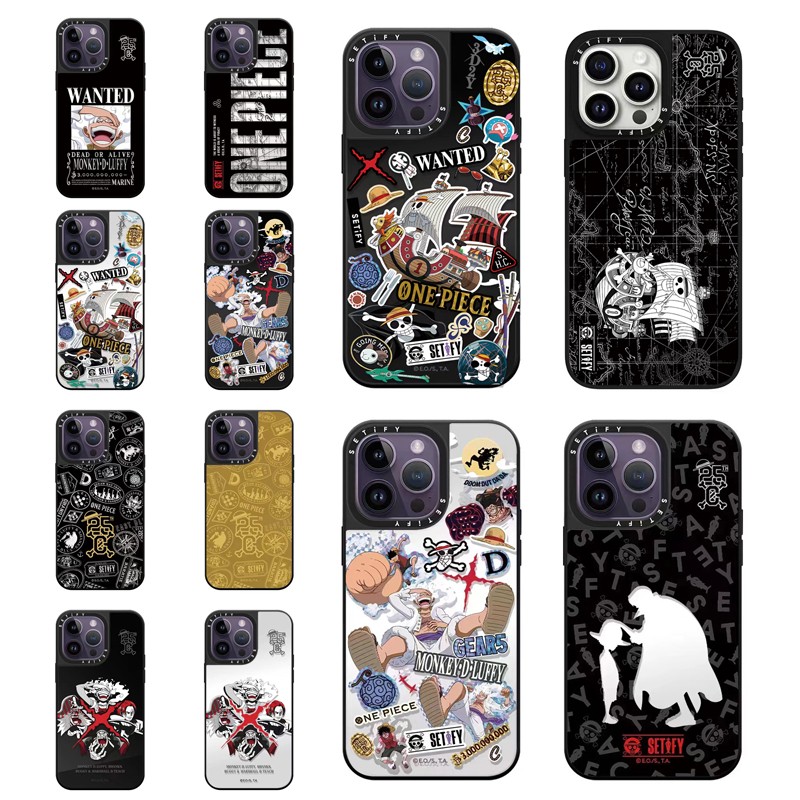 CASE海贼王25周年适用iPhone16Promax苹果15Pro手机壳12潮牌13防