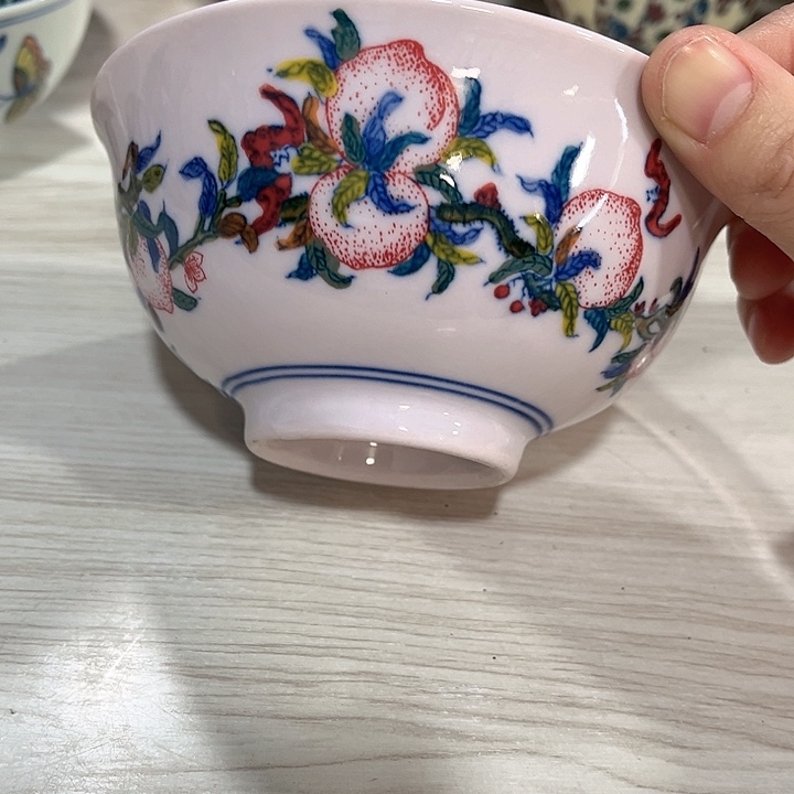 瓷片直径12.5厘米……红