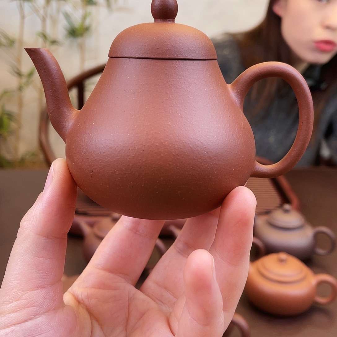 茶壶紫砂底槽青思婷130cc