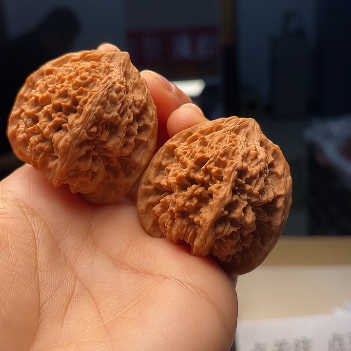 稻****吊坠文玩核桃满天星