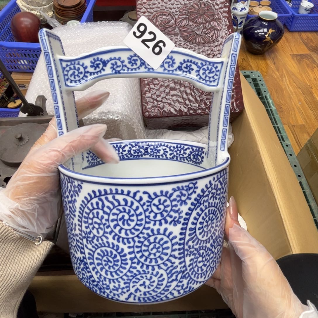 瓷片摆件工艺品摆件666
